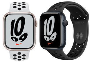 Apple Watch Series 7, Nike GPS, 45 mm