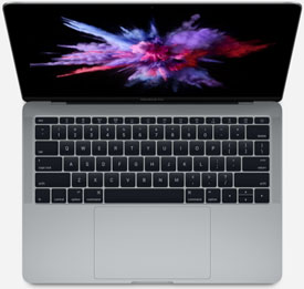 Apple MacBook Pro Retina 13-Inch Mid-2017 (No Touch Bar, 2 Thunderbolt 3 Ports)