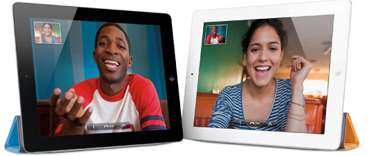 Apple iPad Running FaceTime