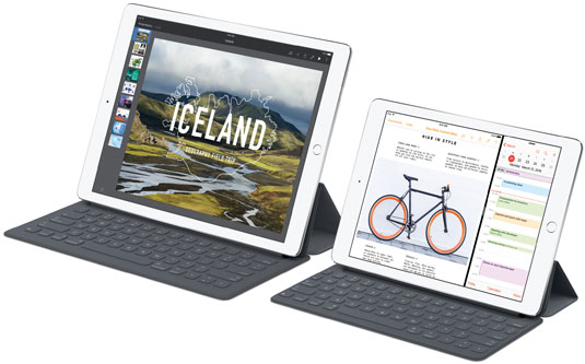 9.7-inch iPad Pro, 12.9-inch iPad Pro with Smart Keyboard