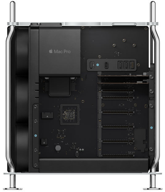 Apple Silicon Mac Pro (Side Open)