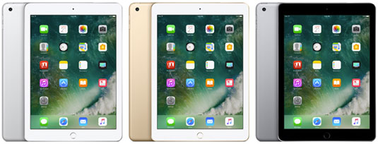 iPad 5 Color Options