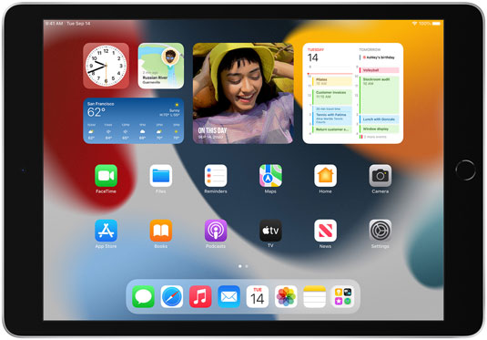 iPad 9th Gen Home Screen