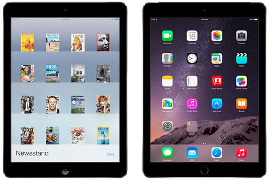 Apple iPad Air and iPad Air 2