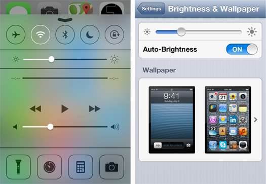 Reduce iPhone Screen Brightness to Increase Battery Life, Screenshot