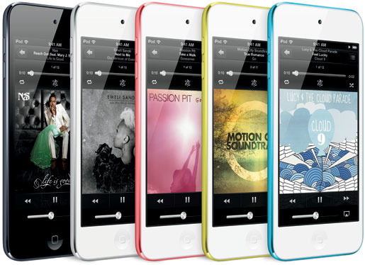 iPod touch 5th Gen Colors