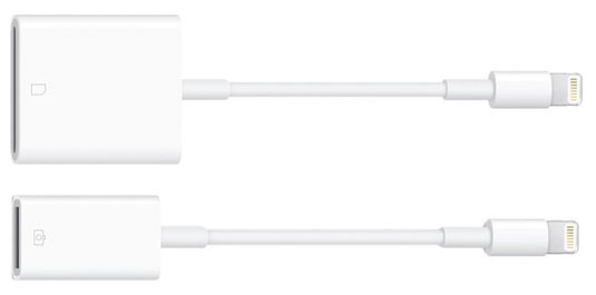 iPad SD Card and Camera Adapters