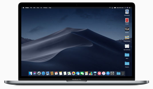 macOS Mojave on MacBook Pro