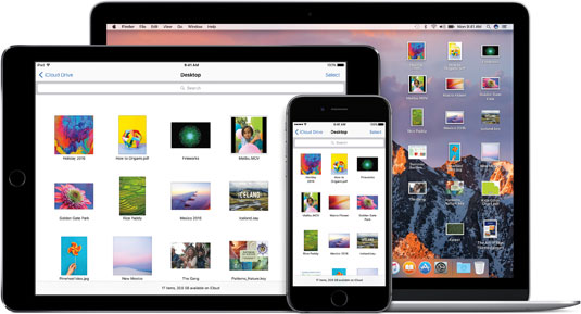 macOS Sierra and iOS 10, MacBook, iPhone and iPad