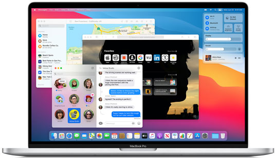 macOS Big Sur on MacBook Pro